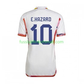 Fußballtrikots Belgien Eden Hazard 10 FIFA WM 2022 Kurzarm Auswärts-trikot kaufen